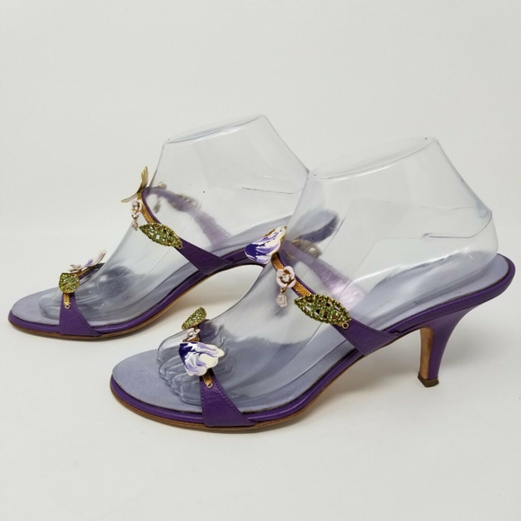 Giuseppe Zanotti Vicini Design Heel Sandal - Picture 4 of 8